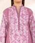 Women's Unstitched Pink Lawn 3 Piece Suit
